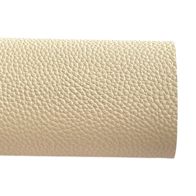 Vintage Nude Beige Faux Leatherette Sheet