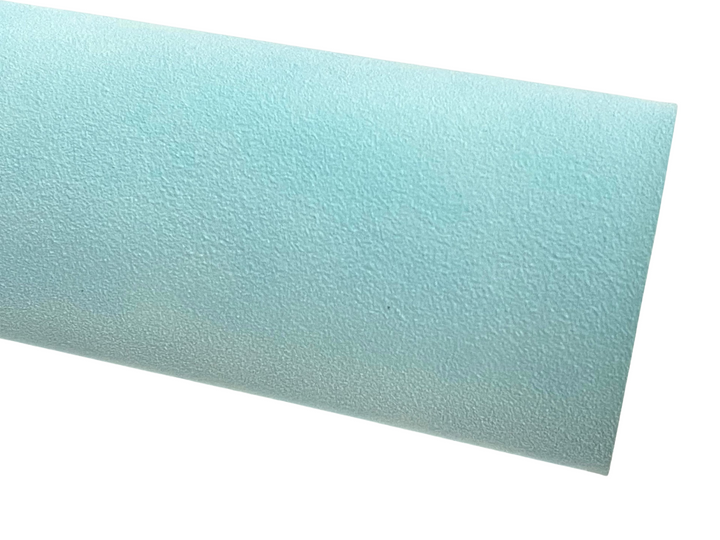 Pastel Blue Suede Leatherette Sheet - Thick 1.2mm - Best for Bows & Earrings