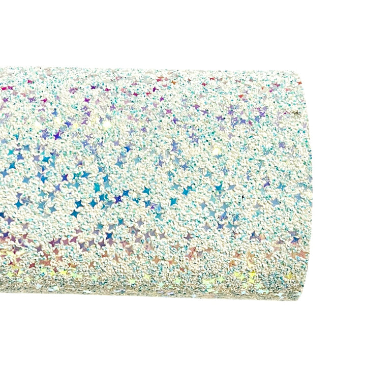 Stars Colliding Chunky Glitter Leather