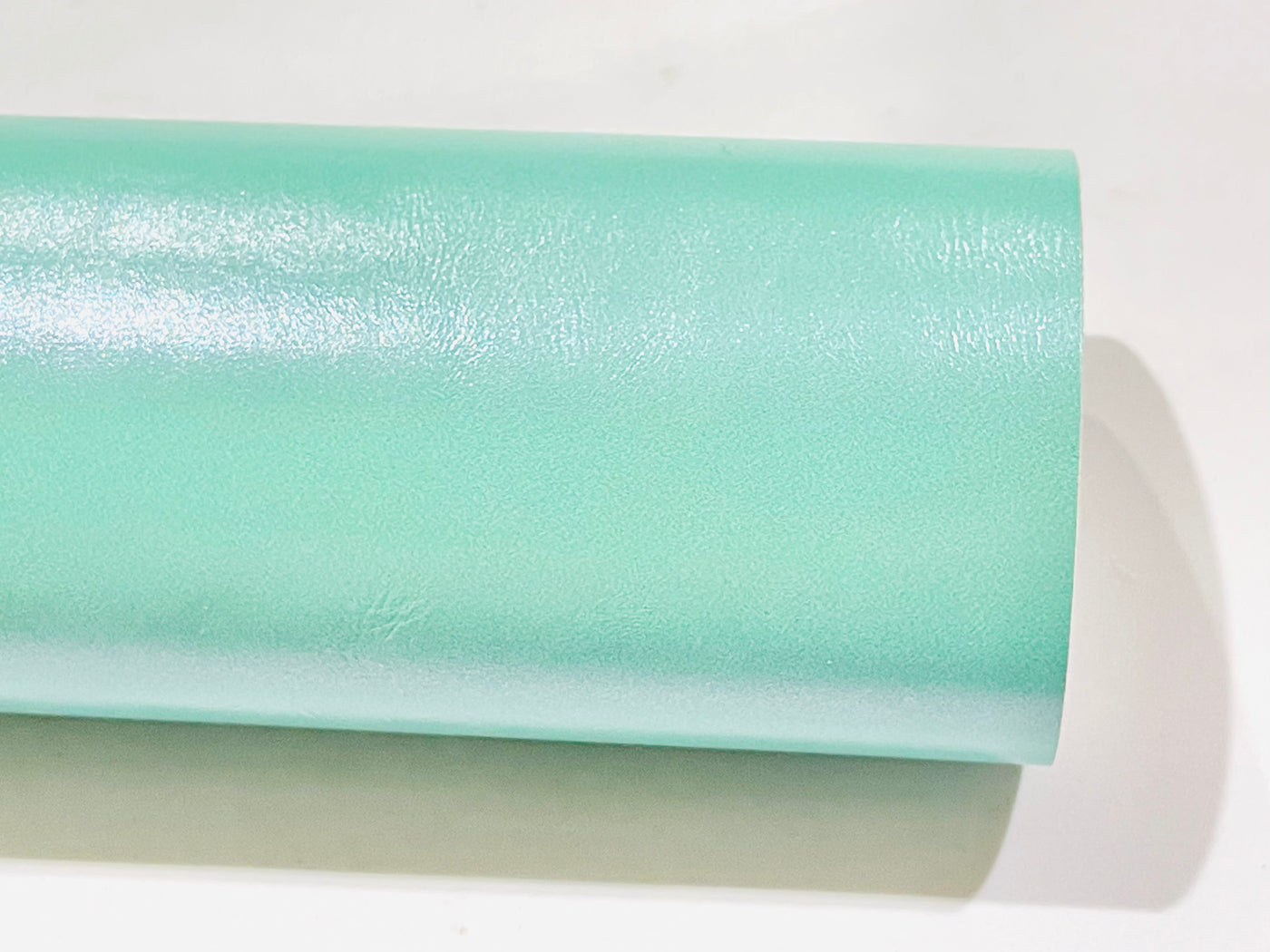 Mint Pearl Smooth Faux Leatherette