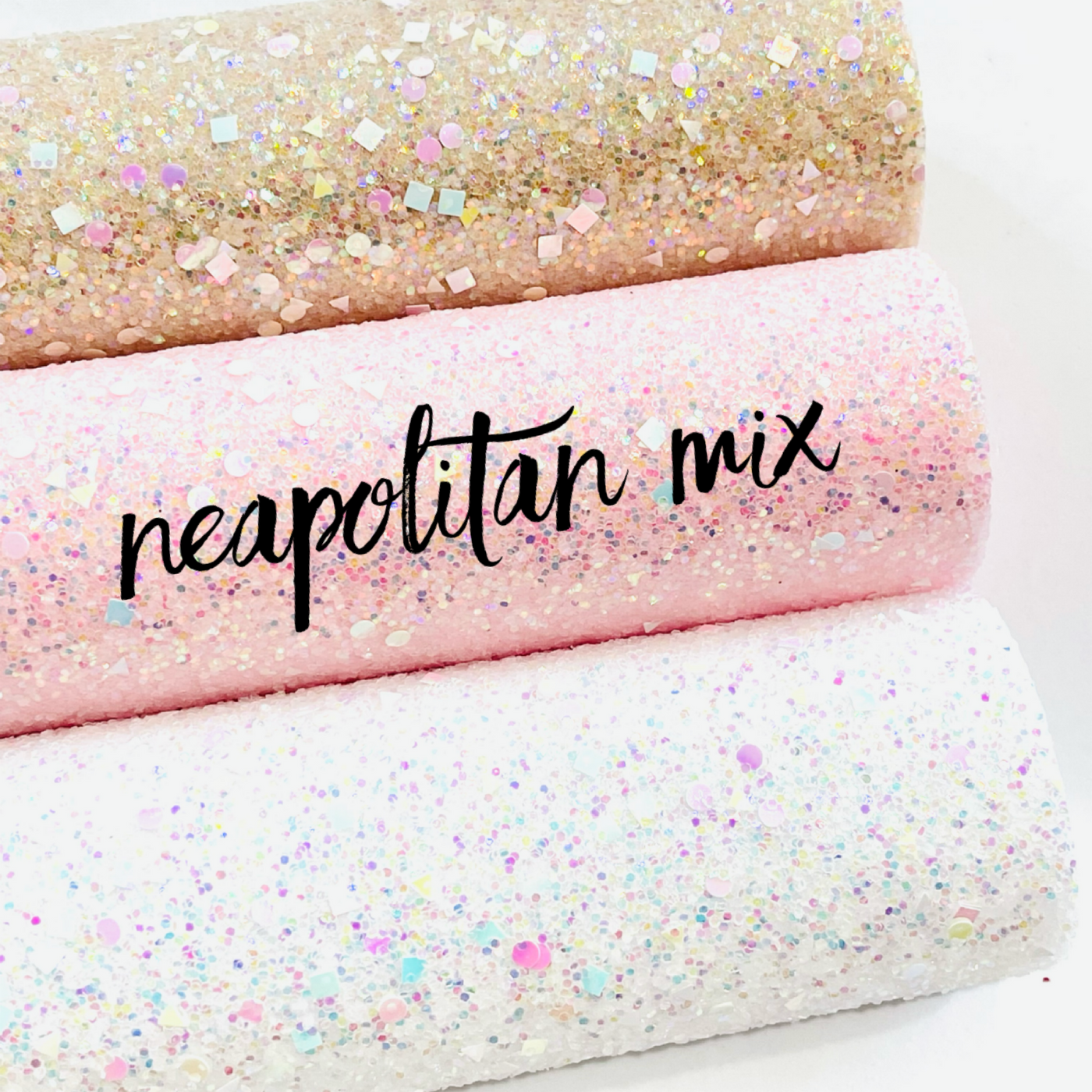 Neapolitan Mix Chunky Glitter Bundle