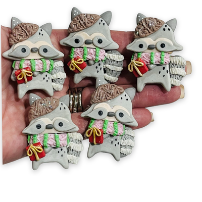 Christmas Animals Bow Clay from our Enchanted Maker