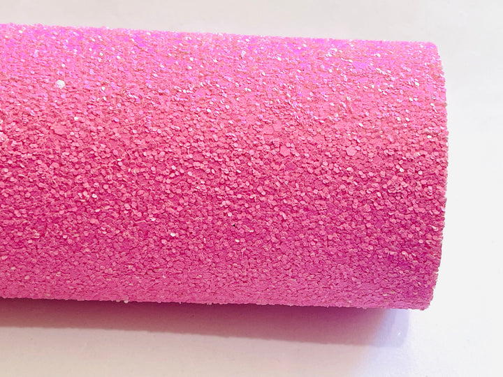 Pink Candy Chunky Glitter Fabric Sheets