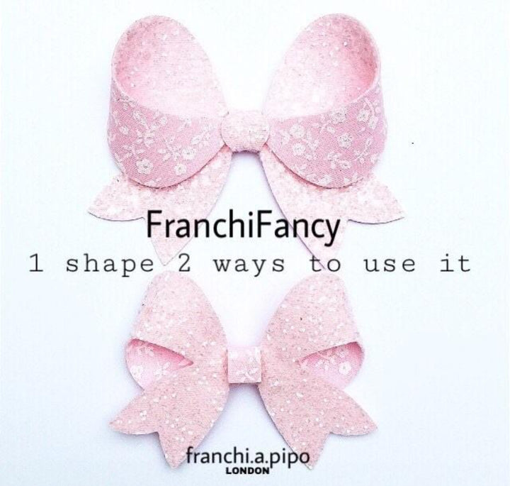 FranchiFancy Bow Die - 4 tailles au choix de 2 matrices