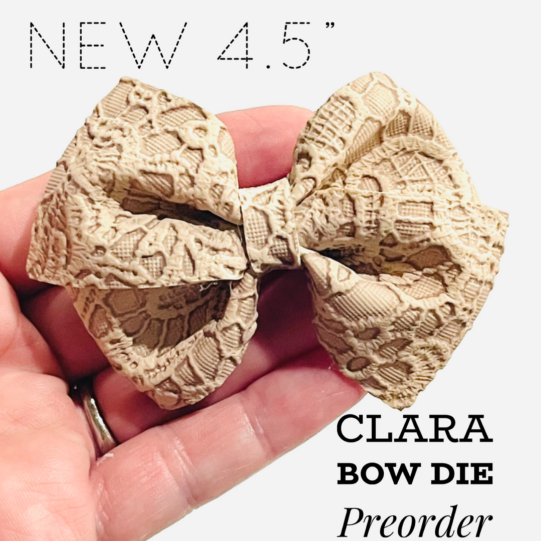 4.5” Clara Bow Steel Rule Die