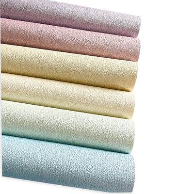 Button Earring Bundle of 6 sheets ~ Pastel Glitter Pebble Faux Leather  ~ perfect for button earring making