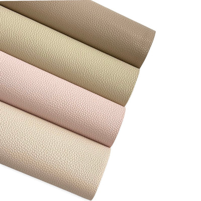 Vintage Hint of Pink Faux Leatherette - New Stock