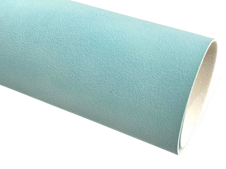 Pastel Blue Suede Leatherette Sheet - Thick 1.2mm - Best for Bows & Earrings