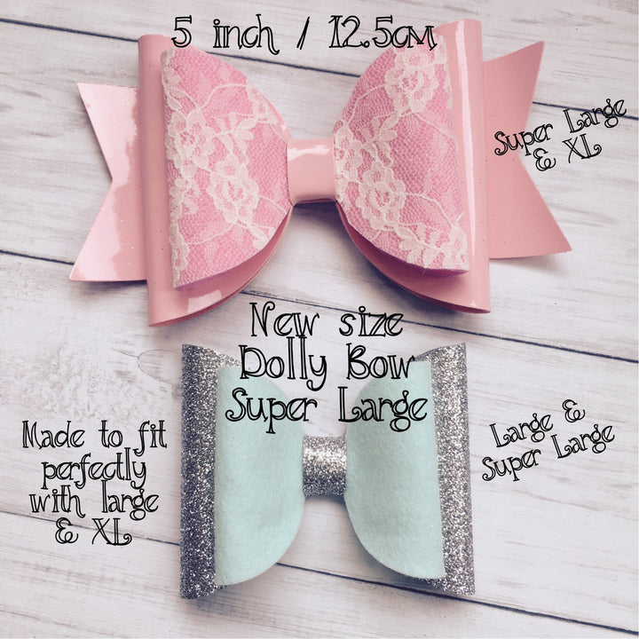 The Original Dolly Bow SVG - Larger Individual Sizes - 4.25", 5" and 5.5" - DIGITAL DOWNLOAD