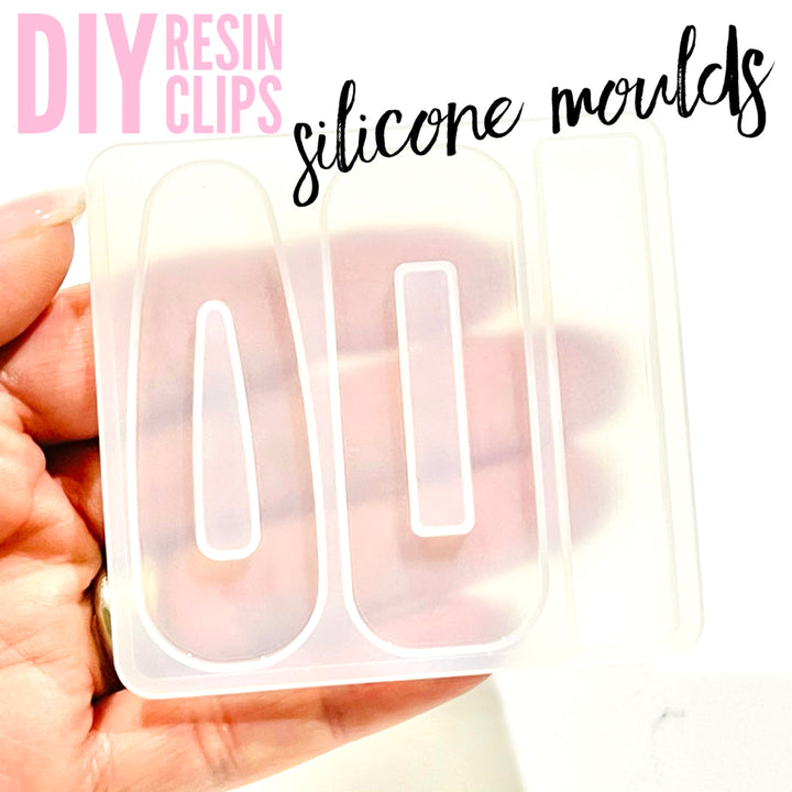 Silicone Mould for Resin Hair Clips