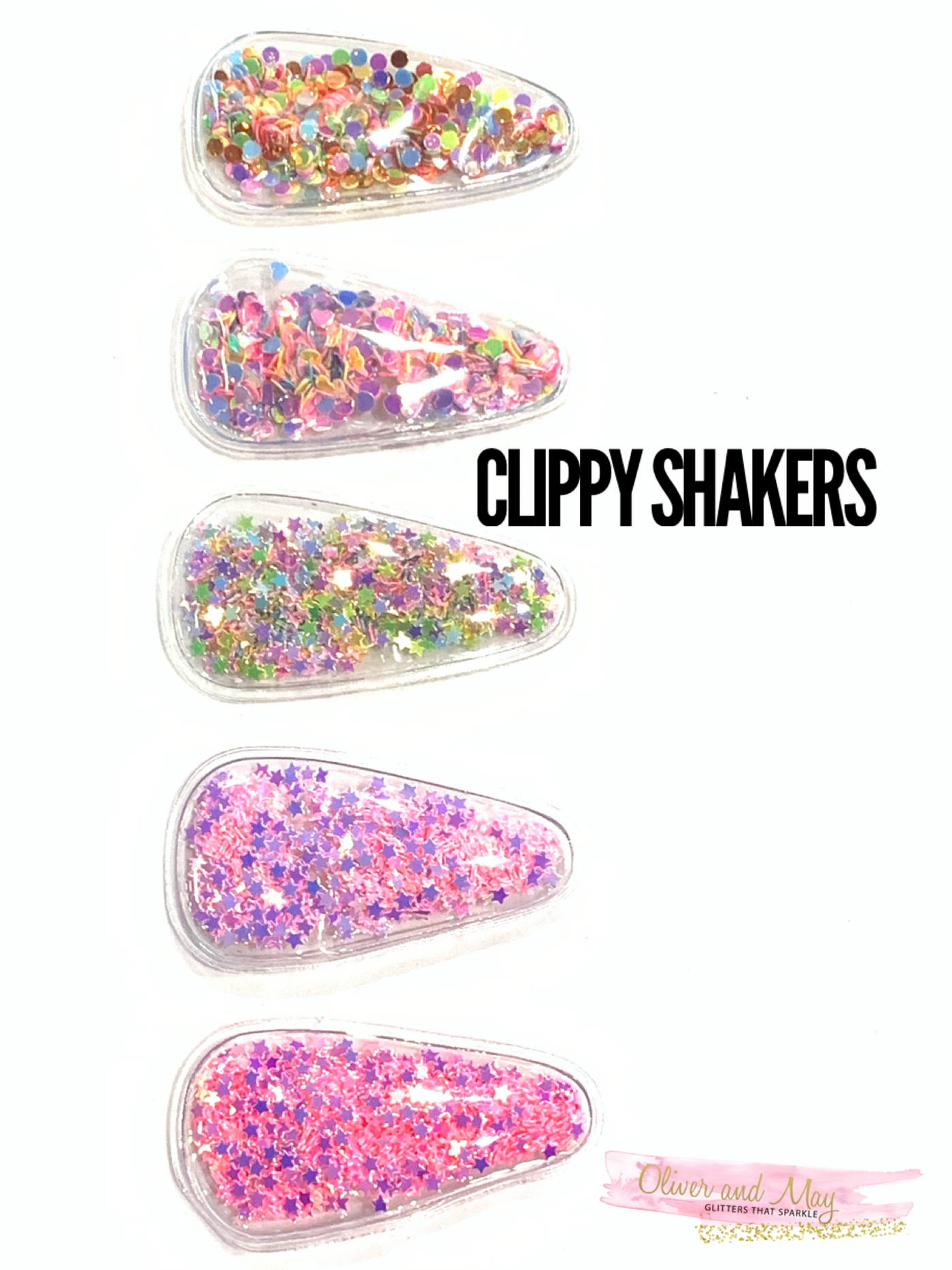 Clippy Shakers - Snap Clip Covers