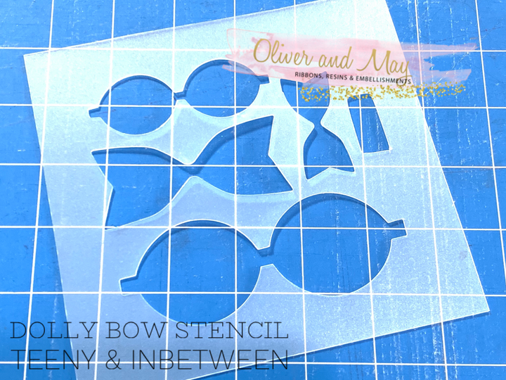 Dolly Bow Stencils - Trace and Cut - Super Saver Bow Templates